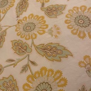 Pottery Barn queen duvet—brighten your room!